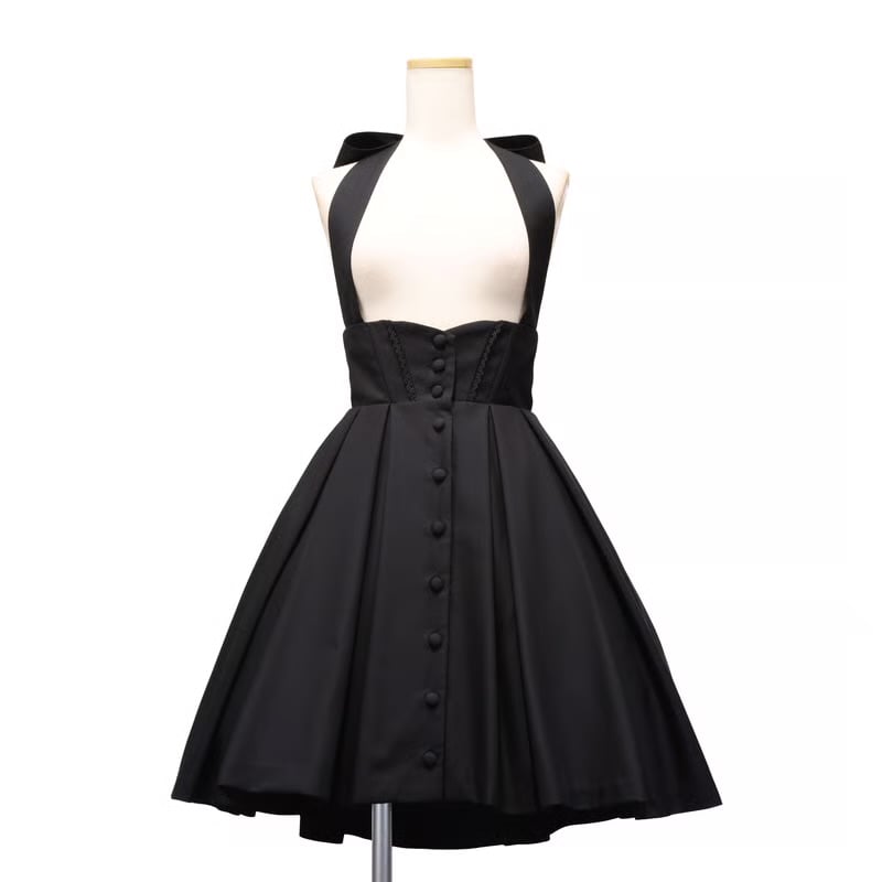 Sheglit／ハイウエストタックスカート（ブラック） | chou chou ange on