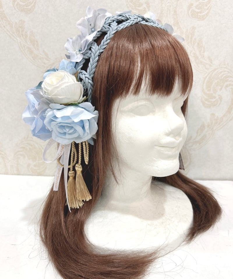 エールカチューシャ ROUND R パールカチューシャ(ONESIZE WHITE): カチューシャ