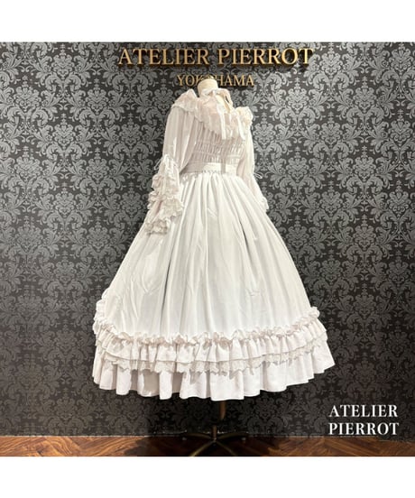 ATELIER-PIERROT／ Nocturne Noir Dress（ホワイト）