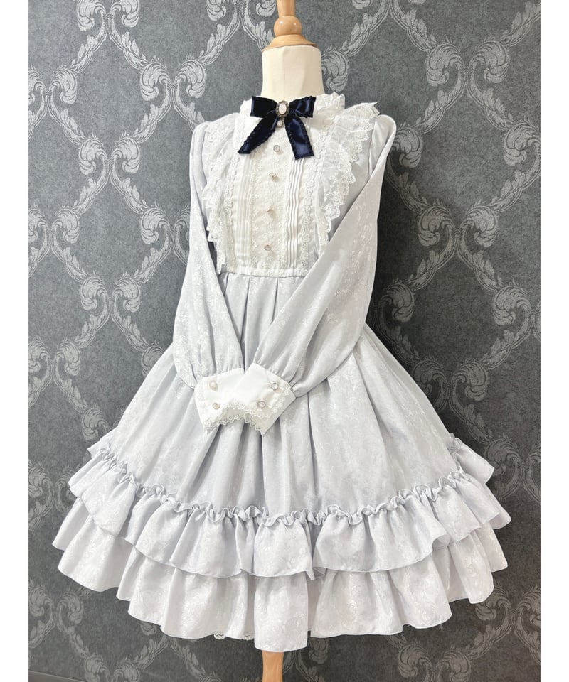 Pina sweetcollection/ローズジャガードワンピース(ライト Pina sweetcollection/ローズジャガードワンピース(ライト