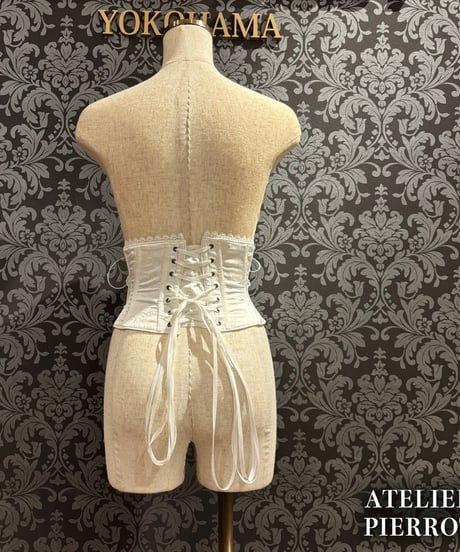 ATELIER-PIERROT／Thorned Rose Corset（ホワイト）