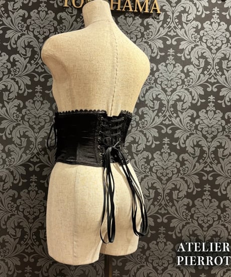 ATELIER-PIERROT／Thorned Rose Corset（ブラック）