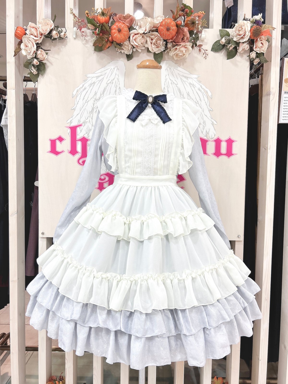 ピナスウィートコレクション　ローズジャガードワンピース fit=scale-down,w=1200