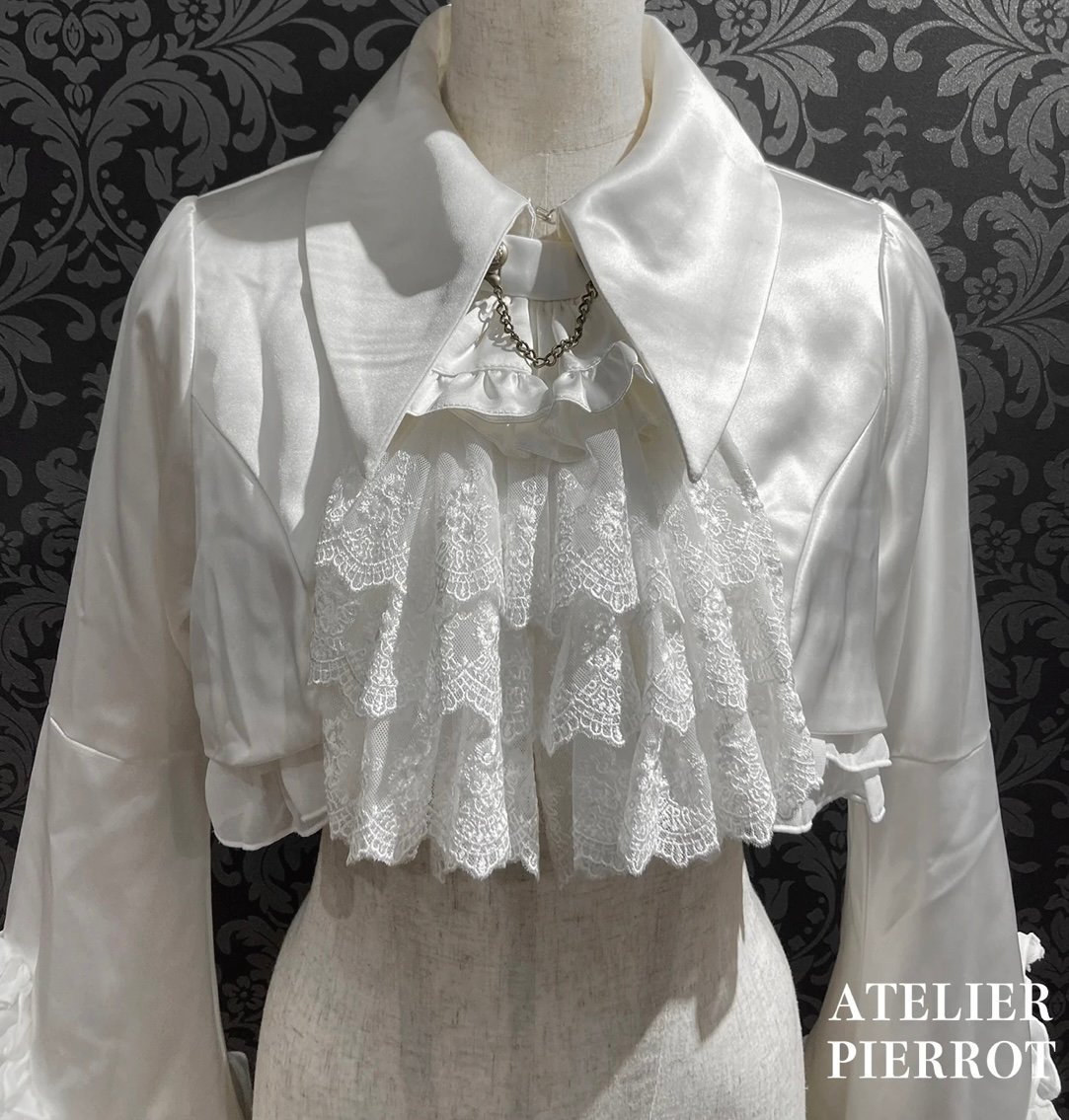 ATELIER PIERROT ショートフリルコルセット ホワイト ATELIER PIERROT フリルショートコルセット ATELIER PIERROT