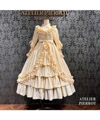 ATELIER-PIERROT／ Nocturne Noir Dress（アイボリー）