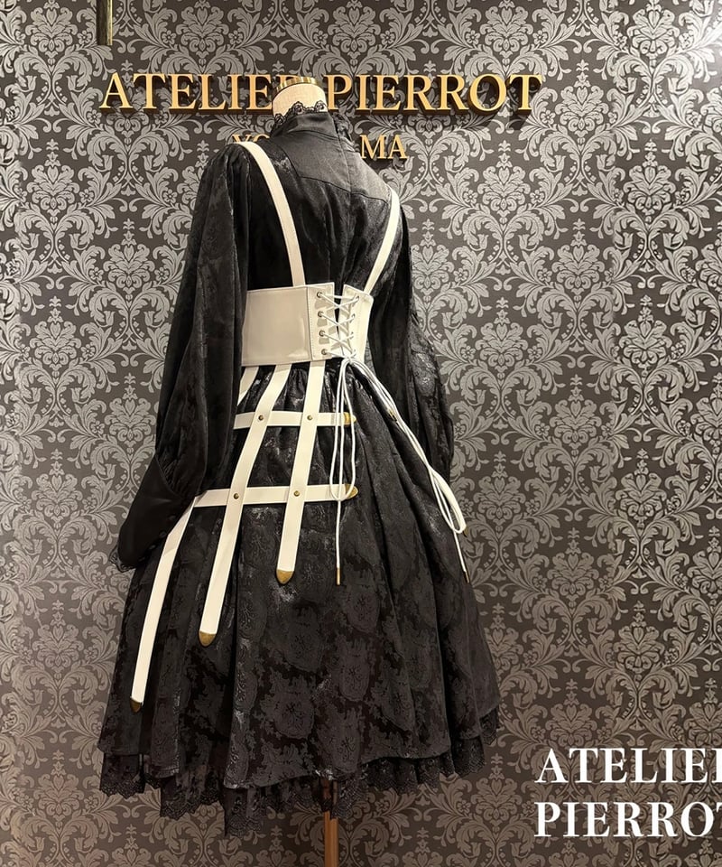 ATELIER-PIERROT／Baroque Cage Corset Harness （ホワ
