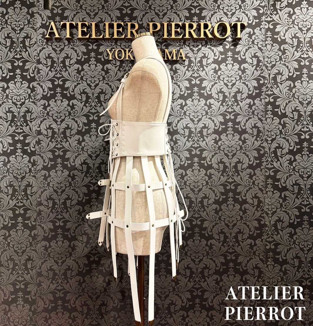ATELIER-PIERROT／Baroque Cage Corset Harness （ホワ