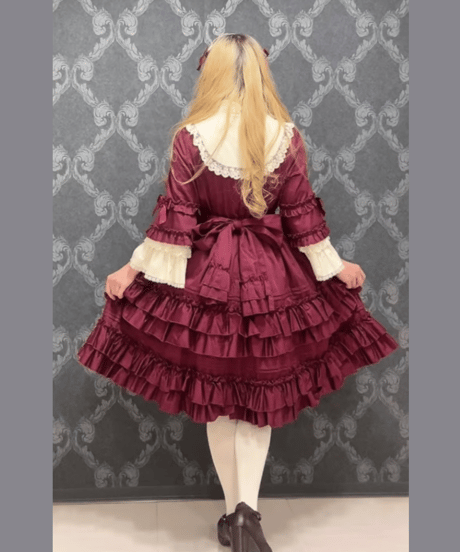 Pina sweetcollection／ドール姫袖ワンピース （ブラック）