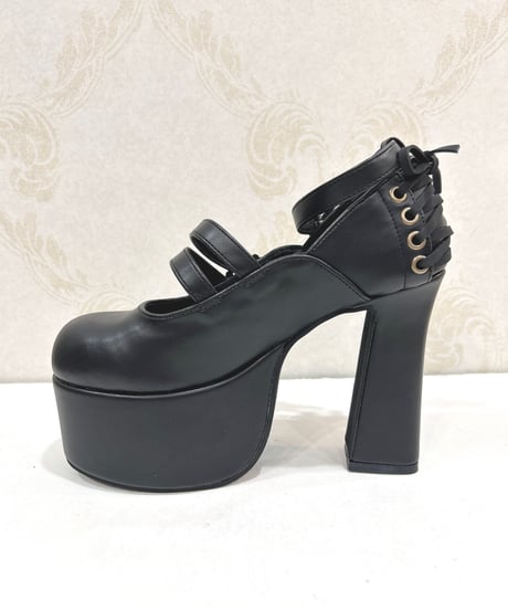 ATELIER-PIERROT／ANTIQUE GOLD FRAME PUMPS