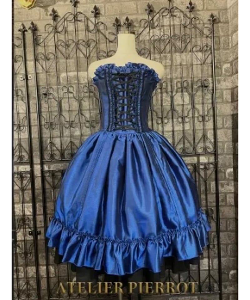 ATELIER-PIERROT/Bustle Corset Dress(ネイビー) | cho ATELIER-PIERROT/Bustle Corset Dress(ネイビー) | cho