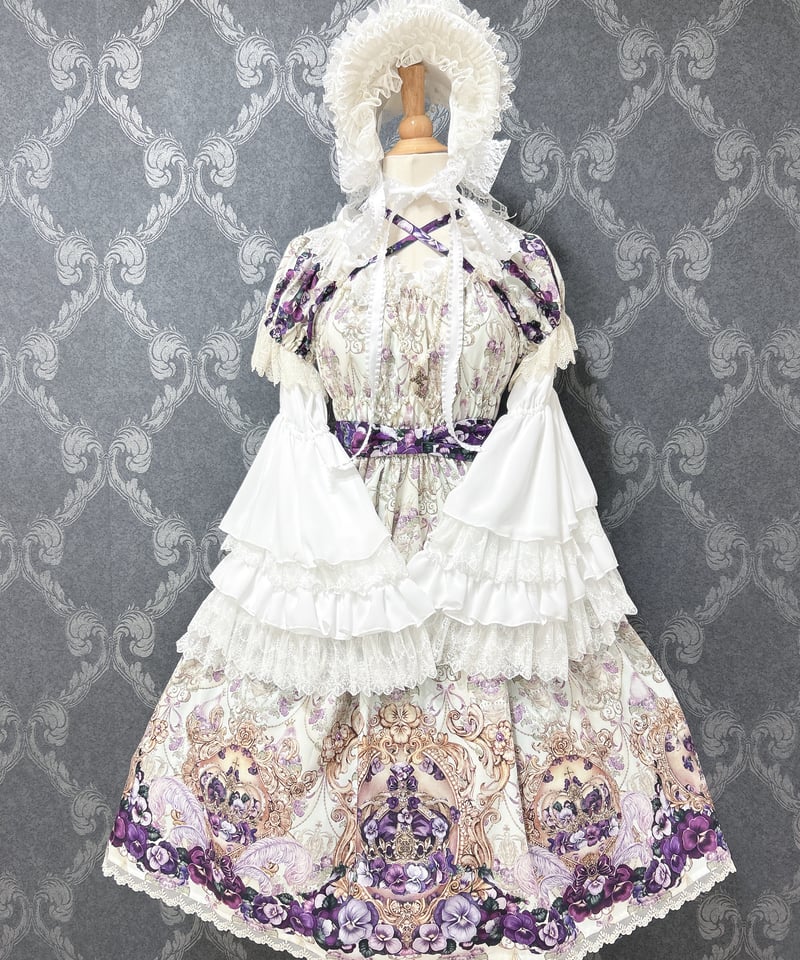 Triple* fortune ／レースボンネット（ホワイト） | chou chou ang