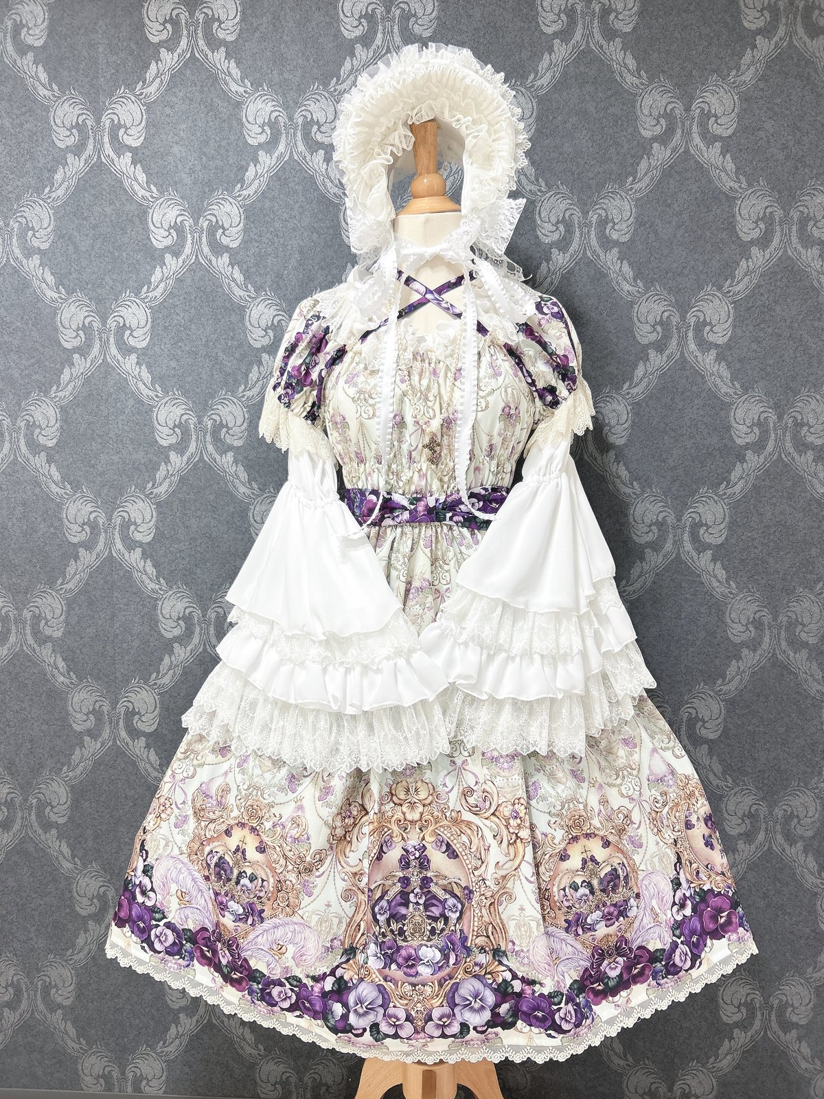 Triple* fortune ／レースボンネット（ホワイト） | chou chou ang