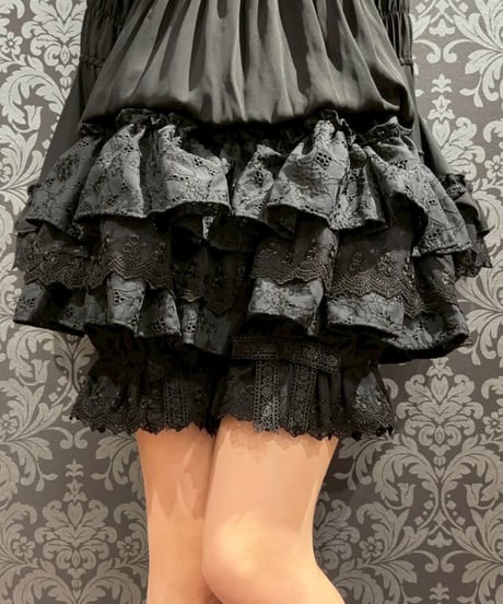 ATELIER-PIERROT／Sanctuaire Lace Drawers（ブラック）