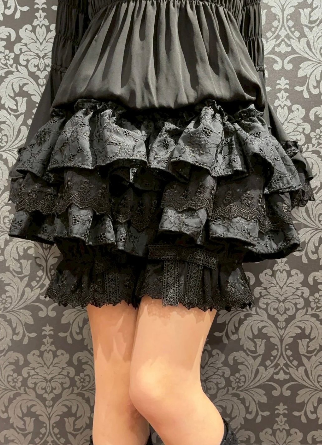 ATELIER-PIERROT／Sanctuaire Lace Drawers（ブラック） |