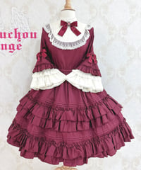 Pina sweetcollection／ドール姫袖ワンピース （ワイン）