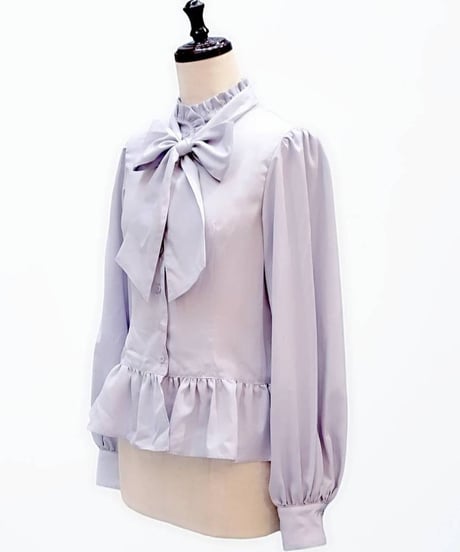 Perla nell' ostrica／Thetis Blouse（パープル）Mサイズ