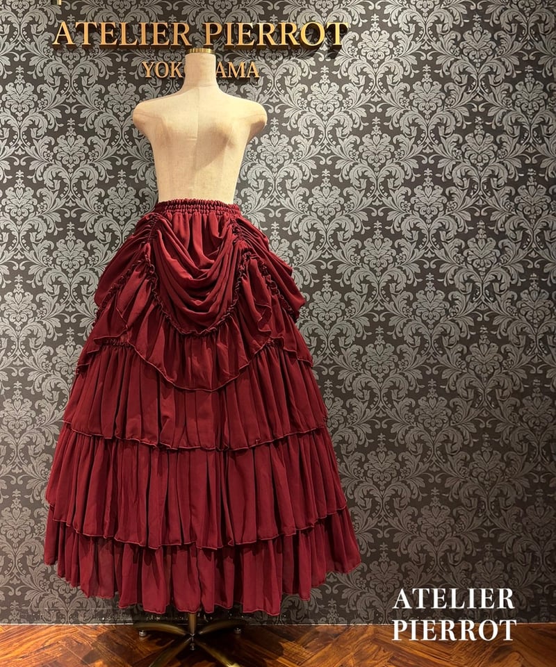 【希少・美品】ATELIER PIERROT ふんわり スカート 総柄 リボン 8/24〜9/8 Early Autumn Special Set! | ATELIER-PIERROT大阪店