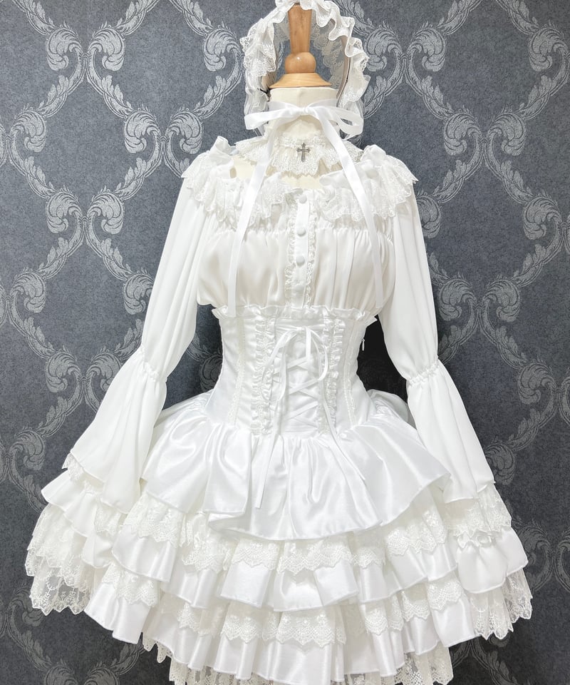 ATELIER-PIERROT／ミニパニエ（ホワイト） | chou chou ange on