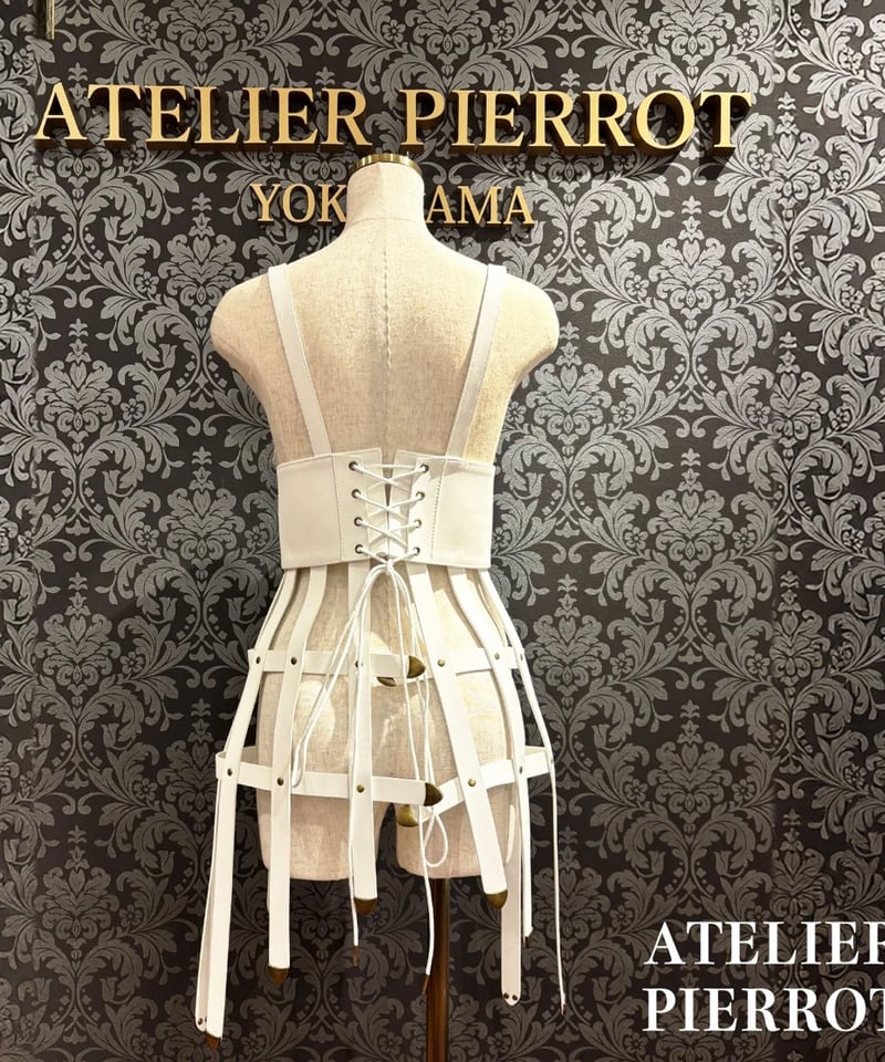 ATELIER-PIERROT／Baroque Cage Corset Harness （ホワ
