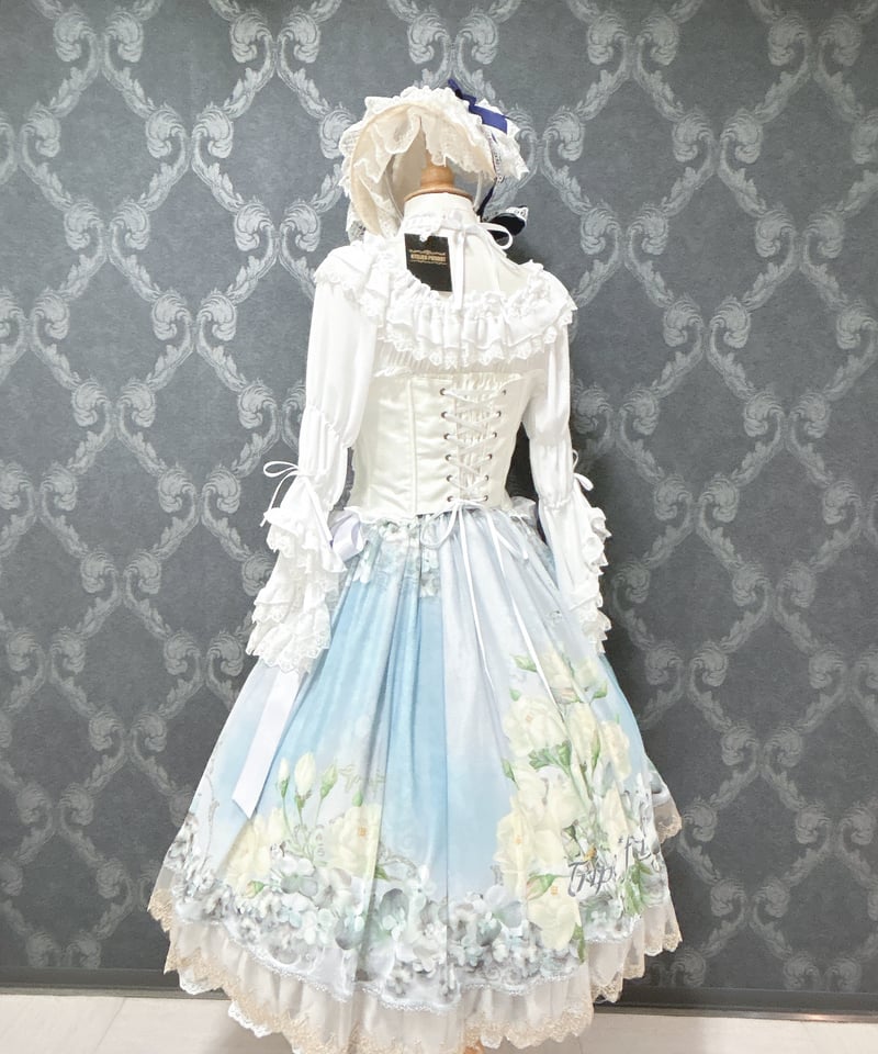 ヴァレリス　 Blossom Breeze Blouse white ヴァレリス Blossom Breeze Blouse white Vallée lys／Blossom