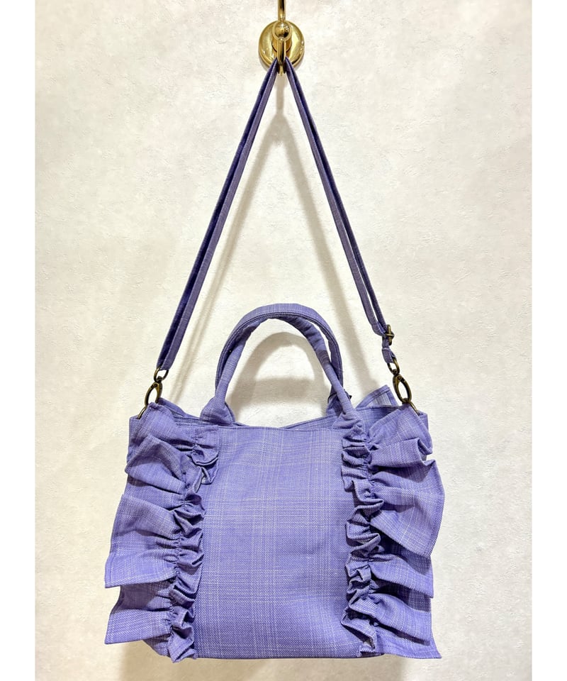 尾州ロリィタ／おリボンFRILL BAG（サマーライラック） | chou chou