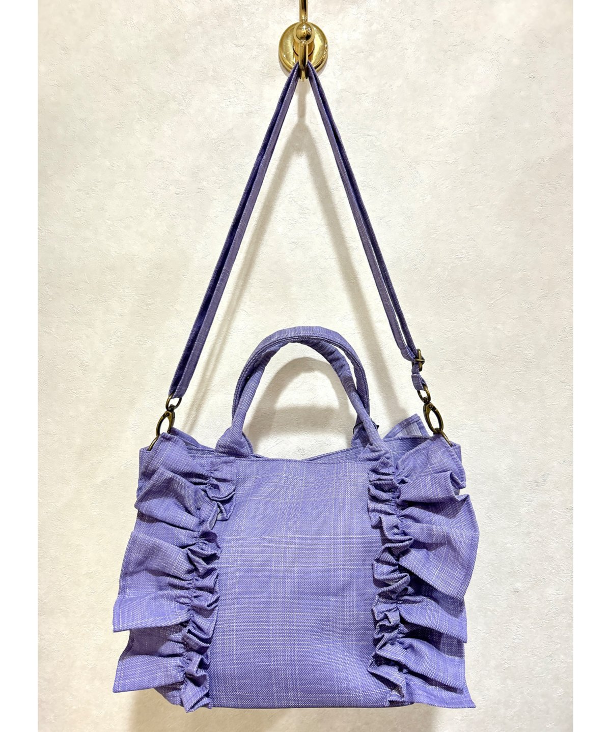 尾州ロリィタ／おリボンFRILL BAG（サマーライラック） | chou chou