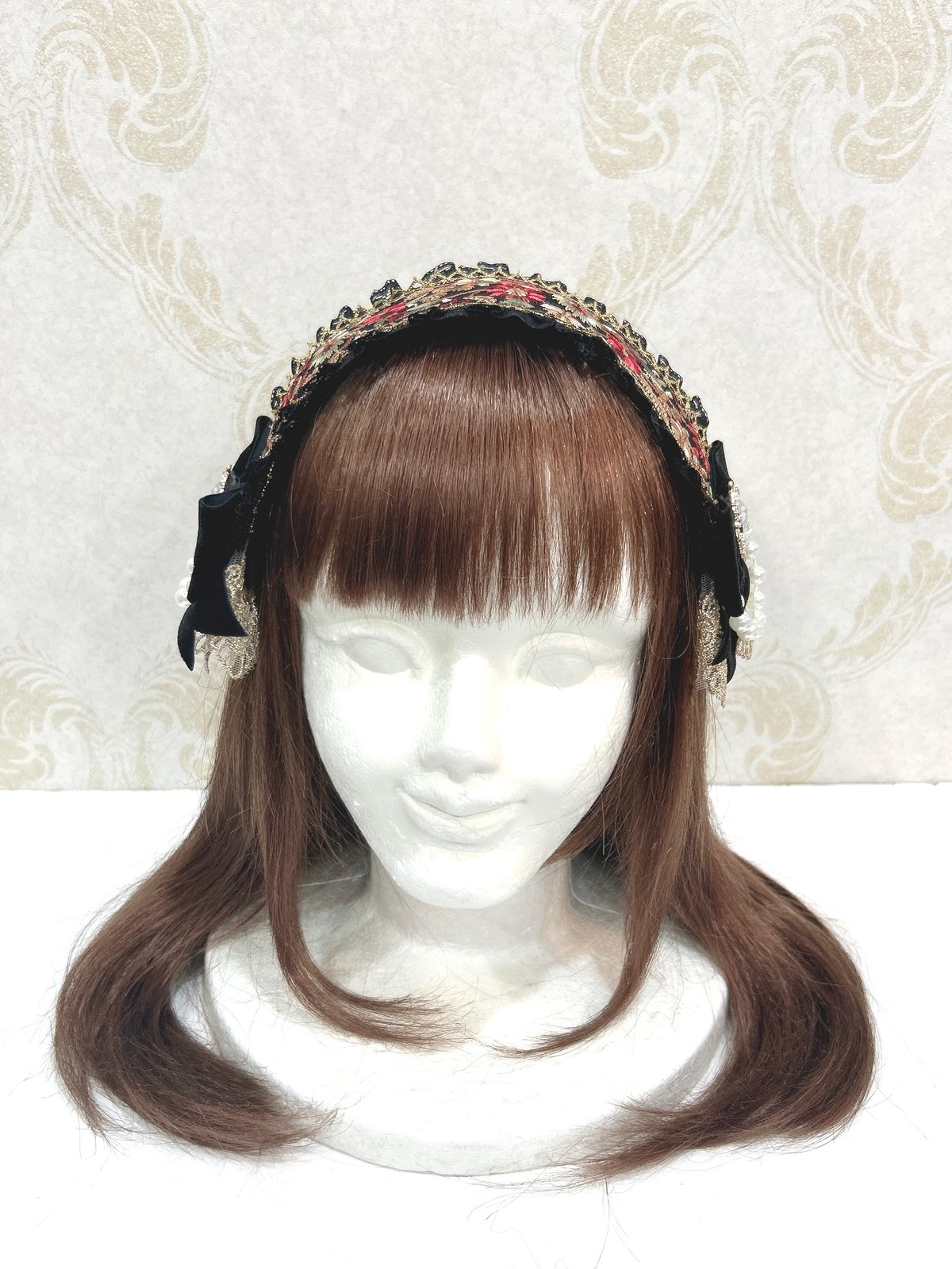 Triple*fortune トゥーランドットヘッドドレス　白 Triple*fortune トゥーランドットヘッドドレス 白 LU-0140