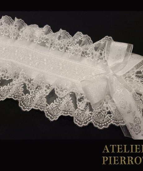 ATELIER-PIERROT／ロマネスクヘッドドレス（White）