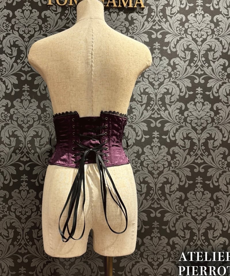 ATELIER-PIERROT／Thorned Rose Corset（パープル） | cho