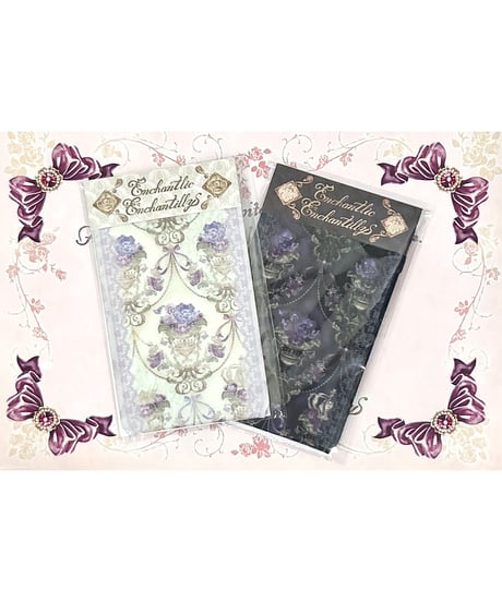 Enchantlic Enchantilly／すみれ姫の王冠オーバーニー ソックス（生成）