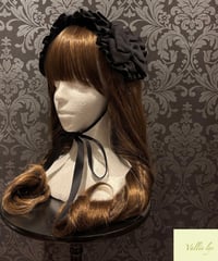 Vallée lys／Nonette -Gauze-Headdress（ブラック）