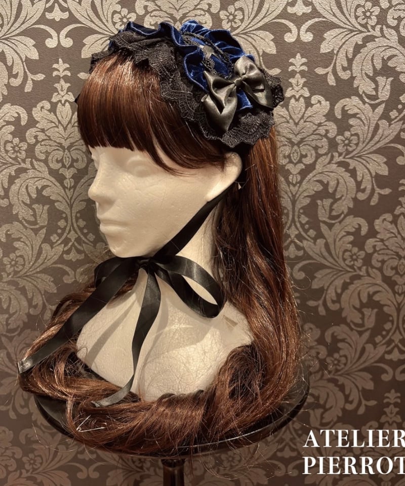 ATELIER-PIERROT／Adenophora Headdress（ネイビー） | ch