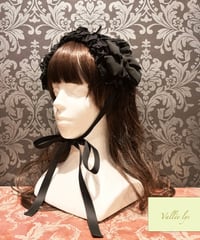 Vallée lys／Lace Enchantment Headdress （Black）