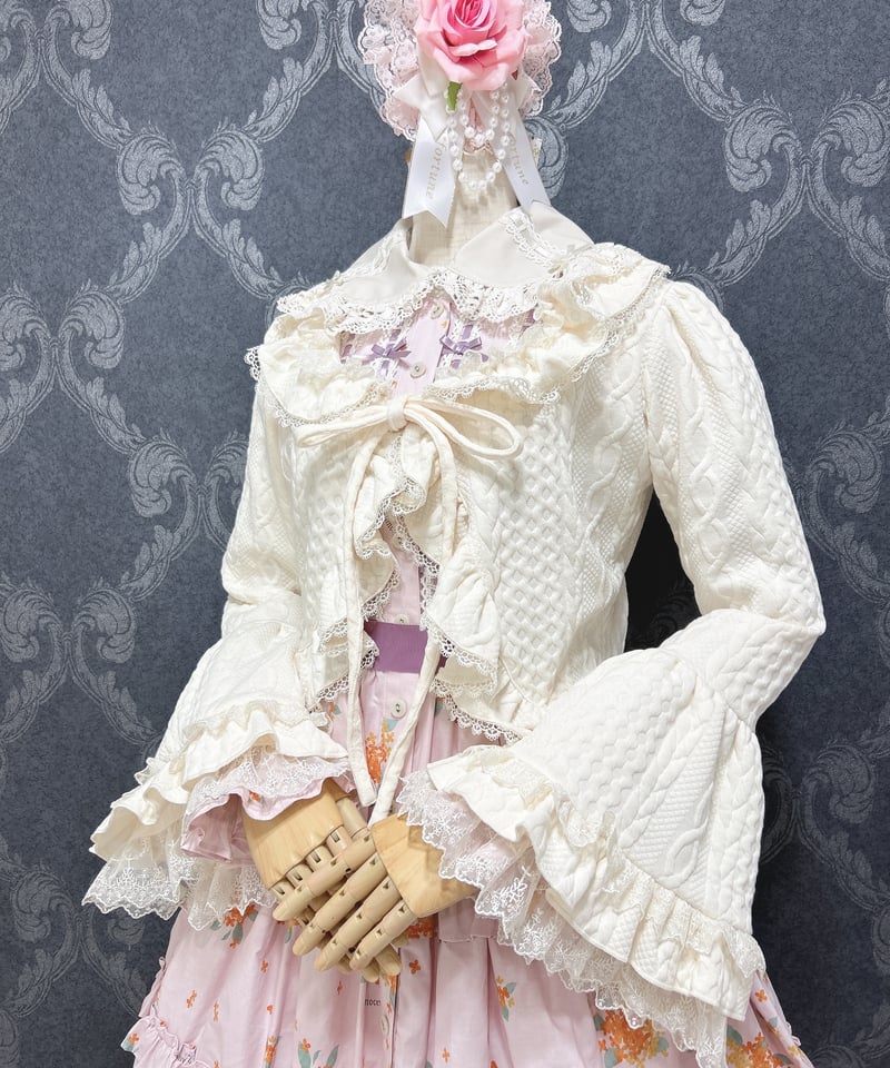 Vallée lys／Petal Bloom Cardigan（アイボリー） | chou c