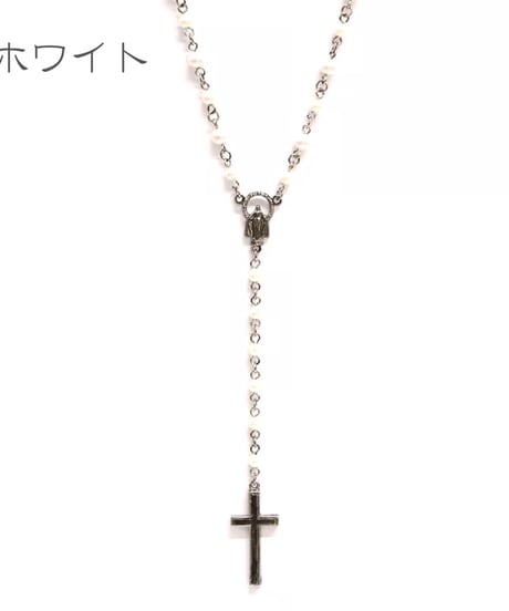 Sheglit／"Holy"タイニーロザリオ（ホワイト）