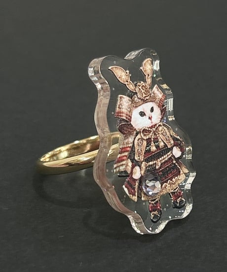 ｱﾝｼｬﾝﾃﾘｯｸ ｱﾝｼｬﾝﾃﾘｰ／Dolled Up Ring♦︎193〜絢爛たる鎧を身に纏った双子の子猫物語〜（Ａ.赤）