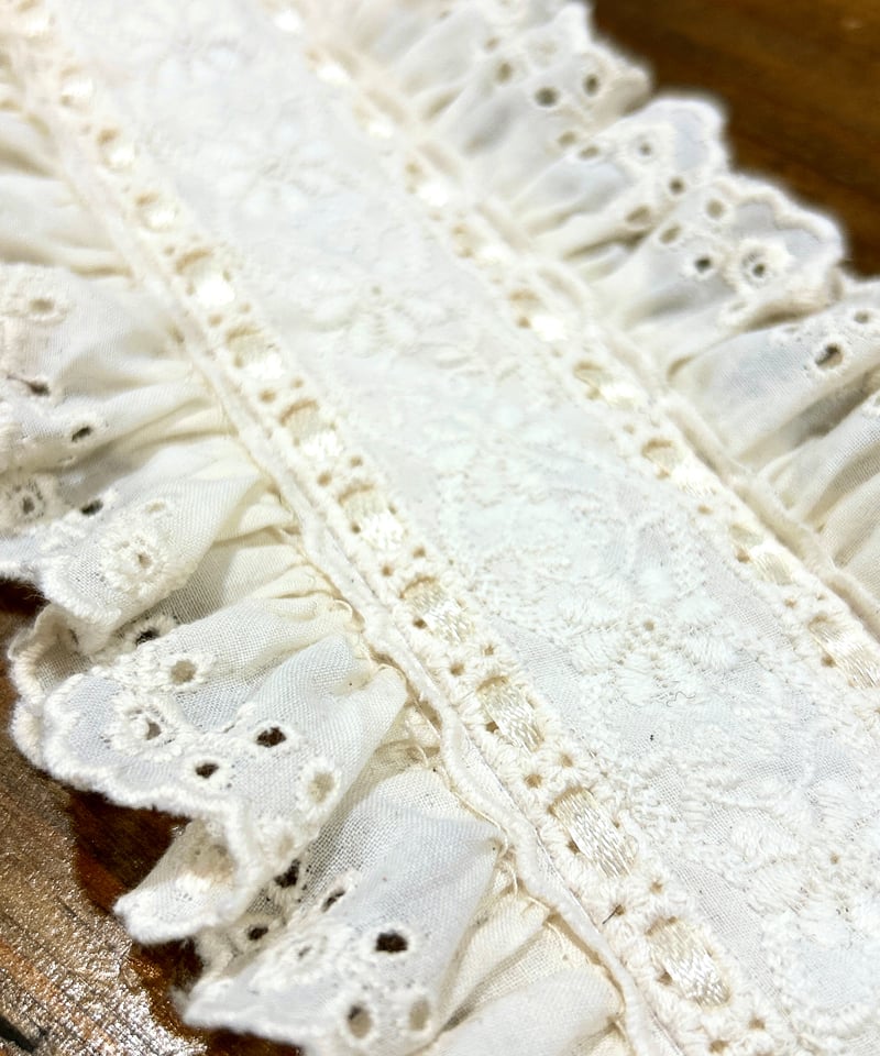 Triple* fortune ／刺繍ヘッドドレス（生成） | chou chou ange