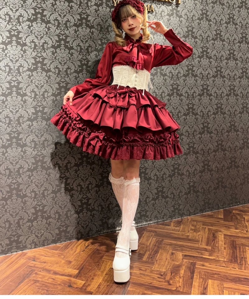 ATELIER-PIERROT☆アトピエ☆アレッタショートコート☆ボルドー ATELIER PIERROT】Aletta アレッタ ショートコート ピンク/ボルドー