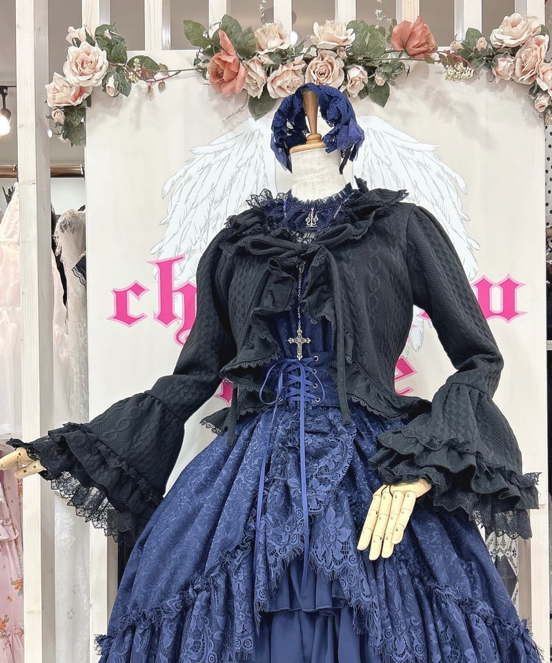 Vallée lys／Petal Bloom Cardigan（ブラック） | chou ch
