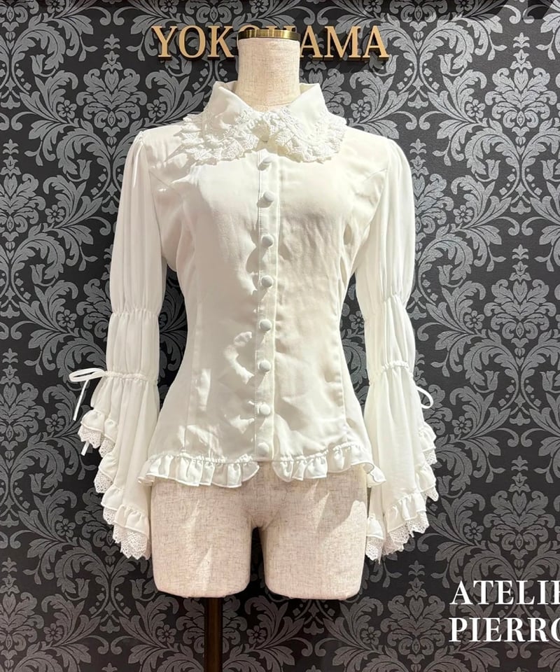アトリエピエロ　ヴァレリスBlossom Breeze Blouse white ☆NEW! Vallée lys☆ | ATELIER-PIERROT大阪店