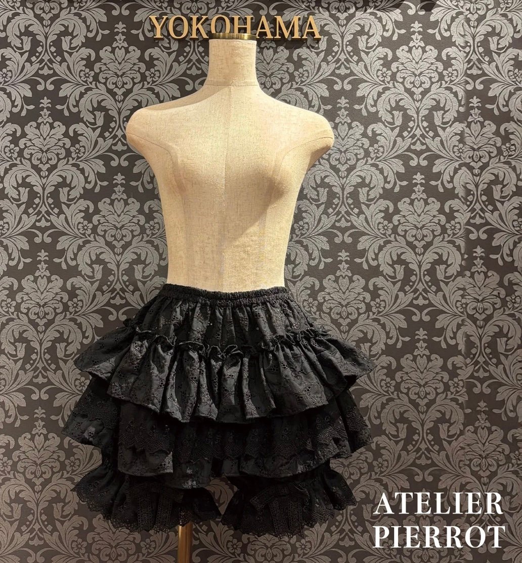 ATELIER-PIERROT／Sanctuaire Lace Drawers（ブラック） |