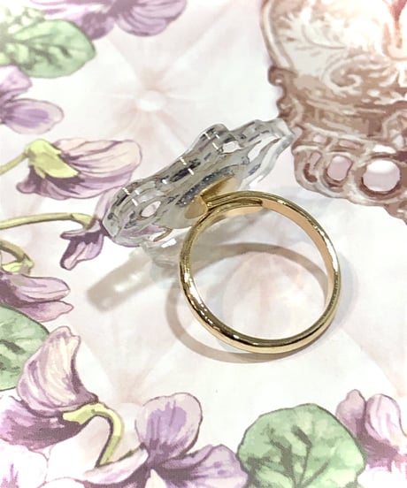 ｱﾝｼｬﾝﾃﾘｯｸ ｱﾝｼｬﾝﾃﾘｰ／Dolled up Ring〜すみれポット〜