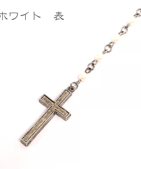 Sheglit／"Holy"タイニーロザリオ（ホワイト）