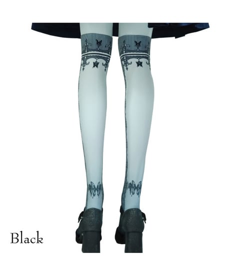 Sheglit／Caged Ulysses Over Knee（ブラック）
