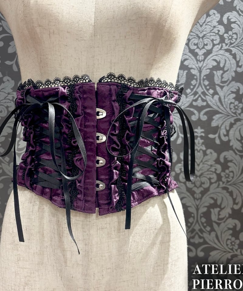 ATELIER-PIERROT／Thorned Rose Corset（パープル） | cho