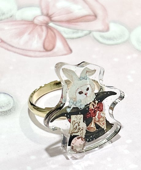 ｱﾝｼｬﾝﾃﾘｯｸ  ｱﾝｼｬﾝﾃﾘｰ／Dolled Up Ring 〜不思議の国〜シルクハット