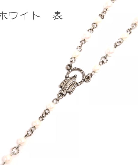 Sheglit／"Holy"タイニーロザリオ（ホワイト）