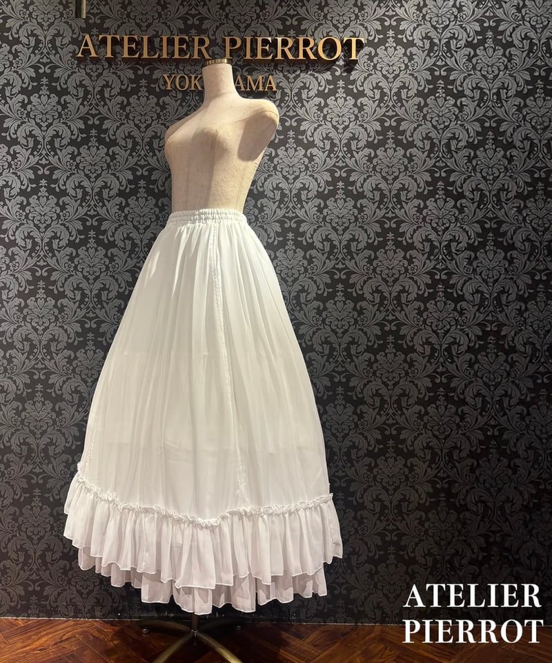 ATELIER PIERROT ホワイト フリル ワンピース ATELIER-PIERROT on X: 