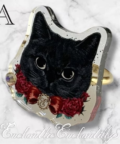 Enchantlic Enchantilly／Dolled Up Ring 〜黒猫のローズちゃん〜 A・ラメ