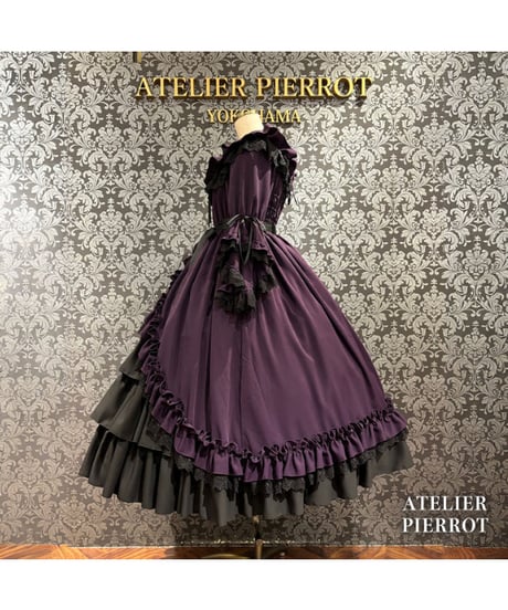 ATELIER-PIERROT／ Nocturne Noir Dress（パープル）